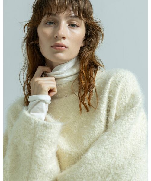BIYOMA / ビヨーマ ニット・セーター | LYOCELL CASHMERE TURTLENECK KNIT PULLOVER | 詳細5