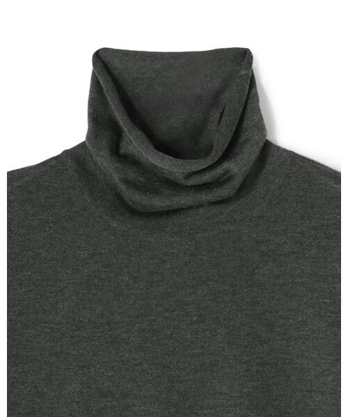 BIYOMA / ビヨーマ ニット・セーター | LYOCELL CASHMERE TURTLENECK KNIT PULLOVER | 詳細8