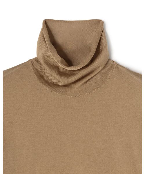BIYOMA / ビヨーマ ニット・セーター | LYOCELL CASHMERE TURTLENECK KNIT PULLOVER | 詳細14