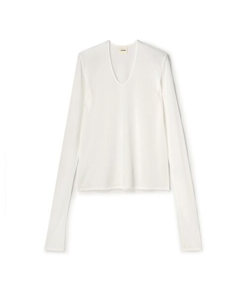BIYOMA / ビヨーマ その他トップス | LYOCELL CASHMERE V NECK KNIT PULLOVER | 詳細1