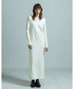 BIYOMA / ビヨーマ ロング・マキシ丈ワンピース | COTTON SILK LONG KNIT DRESS
