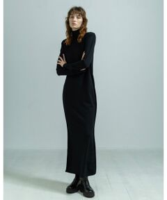 BIYOMA / ビヨーマ ロング・マキシ丈ワンピース | COTTON SILK LONG KNIT DRESS