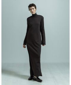 BIYOMA / ビヨーマ ロング・マキシ丈ワンピース | COTTON SILK LONG KNIT DRESS