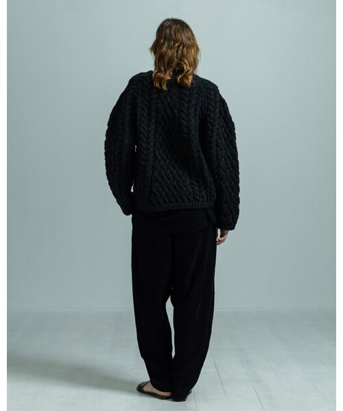 BIYOMA / ビヨーマ ニット・セーター | ARAN KNIT PULLOVER | 詳細10
