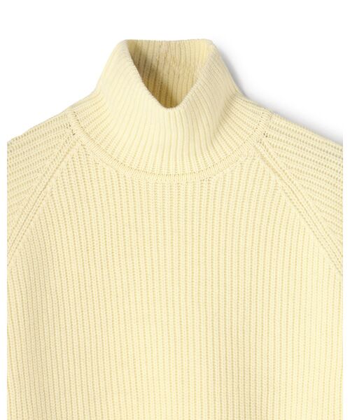 BIYOMA / ビヨーマ ニット・セーター | WOOL RIB KNIT TURTLENECK PULLOVER | 詳細3
