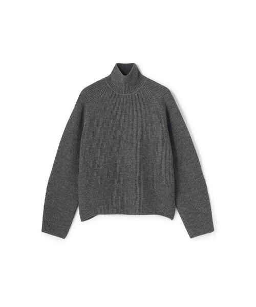 BIYOMA / ビヨーマ ニット・セーター | WOOL RIB KNIT TURTLENECK PULLOVER | 詳細6