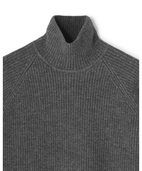 BIYOMA / ビヨーマ ニット・セーター | WOOL RIB KNIT TURTLENECK PULLOVER | 詳細8