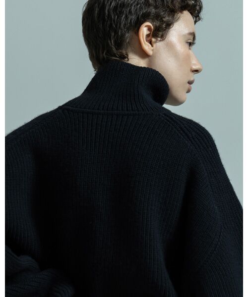 BIYOMA / ビヨーマ ニット・セーター | WOOL RIB KNIT TURTLENECK PULLOVER | 詳細14