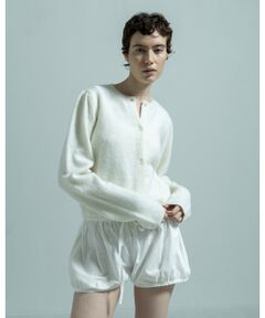 BIYOMA / ビヨーマ カーディガン・ボレロ | NYLON ACRYLIC KNIT CARDIGAN