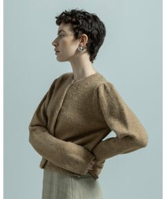 BIYOMA / ビヨーマ カーディガン・ボレロ | NYLON ACRYLIC KNIT CARDIGAN