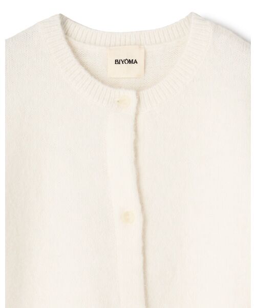 BIYOMA / ビヨーマ カーディガン・ボレロ | NYLON ACRYLIC KNIT CARDIGAN | 詳細3