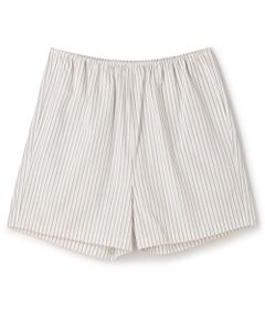 BIYOMA / ビヨーマ ショート・ハーフ・半端丈パンツ | COTTON STRIPE RELAX SHORTS-ストライプ-1
