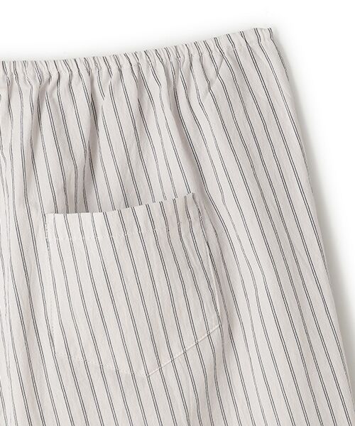 BIYOMA / ビヨーマ ショート・ハーフ・半端丈パンツ | COTTON STRIPE RELAX SHORTS-ストライプ-0 | 詳細3