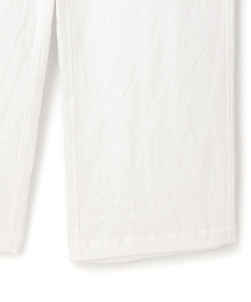 BIYOMA / ビヨーマ その他パンツ | LINEN RELAX PANTS-ホワイト-0 | 詳細3