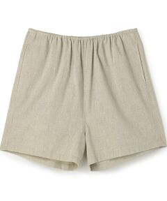BIYOMA / ビヨーマ その他パンツ | COTTON LINEN RELAX SHORTS-グレー-0