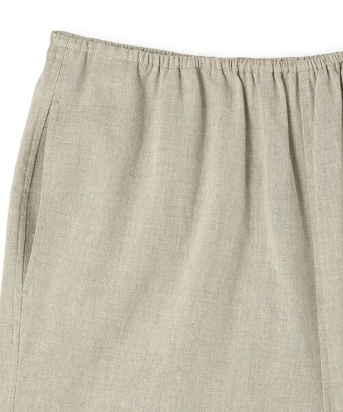 BIYOMA / ビヨーマ その他パンツ | COTTON LINEN RELAX SHORTS-グレー-0 | 詳細2