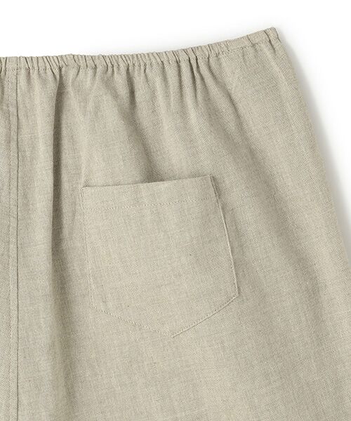 BIYOMA / ビヨーマ その他パンツ | COTTON LINEN RELAX SHORTS-グレー-0 | 詳細3