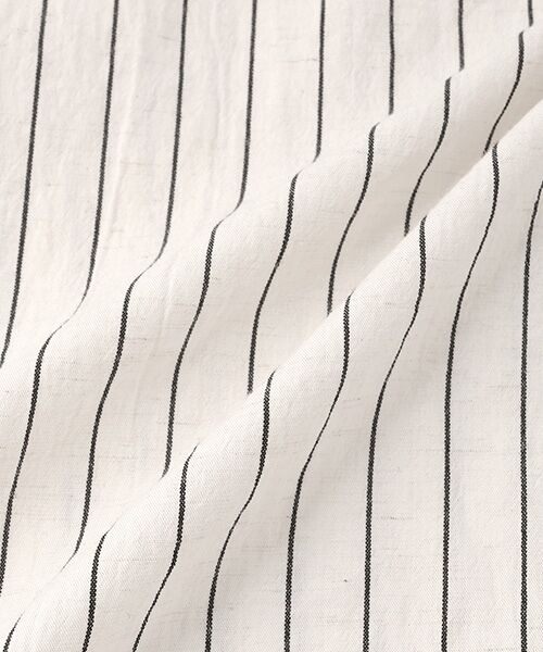BIYOMA / ビヨーマ シャツ・ブラウス | COTTON LINEN STRIPE W POCKET SHIRT-ストライプ-F | 詳細5