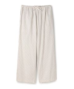 BIYOMA / ビヨーマ その他パンツ | COTTON LINEN STRIPE PAJAMA PANTS-ストライプ-1