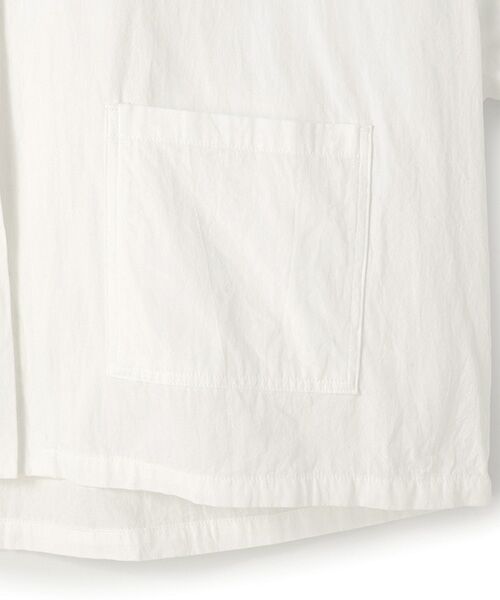 BIYOMA / ビヨーマ シャツ・ブラウス | COTTON LINEN W POCKET SHIRT-チャコール-F | 詳細3