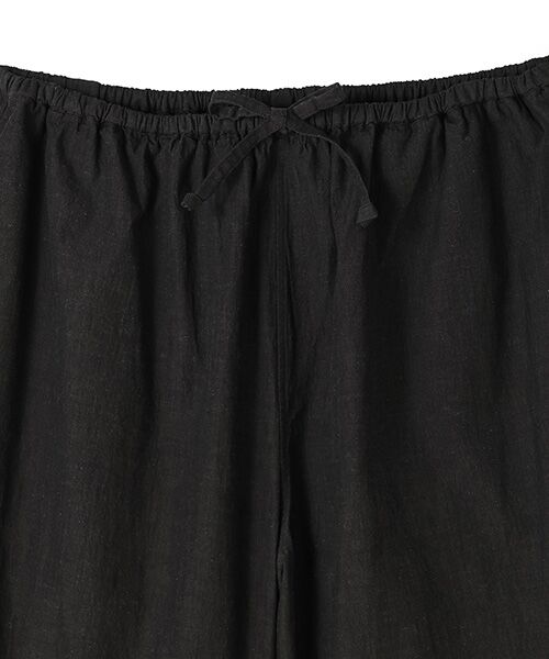 BIYOMA / ビヨーマ その他パンツ | COTTON LINEN PAJAMA PANTS-チャコール-0 | 詳細7