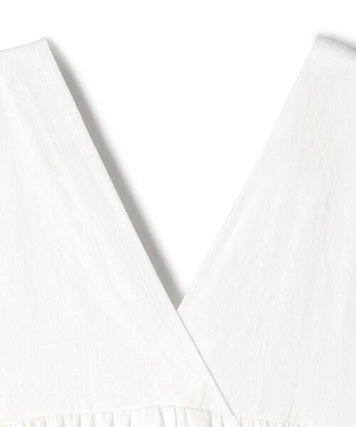 BIYOMA / ビヨーマ ロング・マキシ丈ワンピース | COTTON GATHERED DRESS-ナチュラル-0 | 詳細2