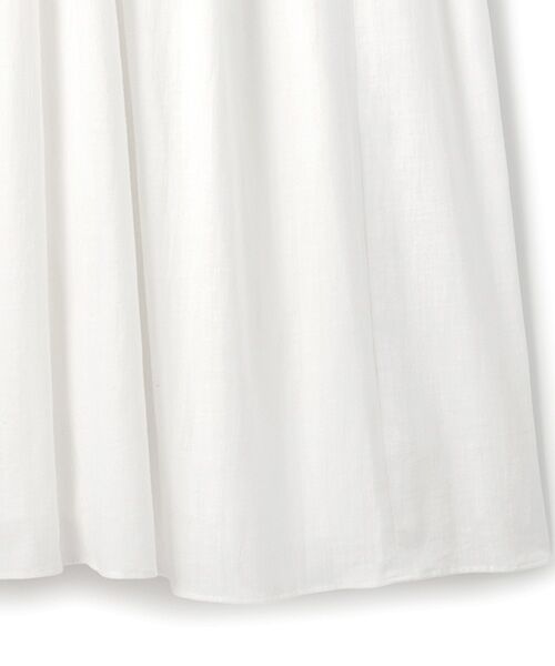 BIYOMA / ビヨーマ ロング・マキシ丈ワンピース | COTTON GATHERED DRESS-ナチュラル-0 | 詳細4