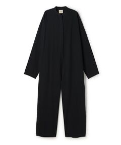 BIYOMA / ビヨーマ サロペット・オールインワン | WASHER COTTON JUMP SUIT-ブラック-0