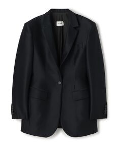 BIYOMA / ビヨーマ テーラードジャケット | WOOL SILK TAILORED JACKET-ミッドナイトブルー-1
