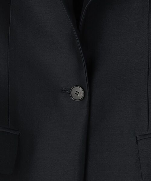 BIYOMA / ビヨーマ テーラードジャケット | WOOL SILK TAILORED JACKET-ブラック-1 | 詳細6