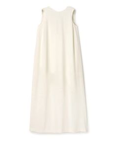 BIYOMA / ビヨーマ ロング・マキシ丈ワンピース | TRI-ACETATE POLYESTER BACK SATIN DRESS -ホワイト-1