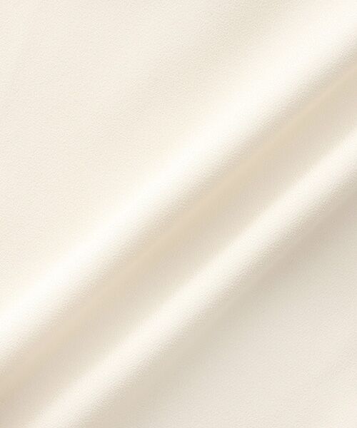 BIYOMA / ビヨーマ ロング・マキシ丈ワンピース | TRI-ACETATE POLYESTER BACK SATIN DRESS -ホワイト-1 | 詳細5