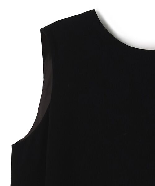 BIYOMA / ビヨーマ ロング・マキシ丈ワンピース | TRI-ACETATE POLYESTER BACK SATIN DRESS -ホワイト-1 | 詳細8