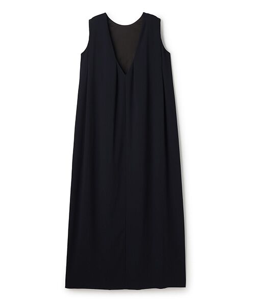 BIYOMA / ビヨーマ ロング・マキシ丈ワンピース | TRI-ACETATE POLYESTER BACK SATIN DRESS -ホワイト-1 | 詳細11