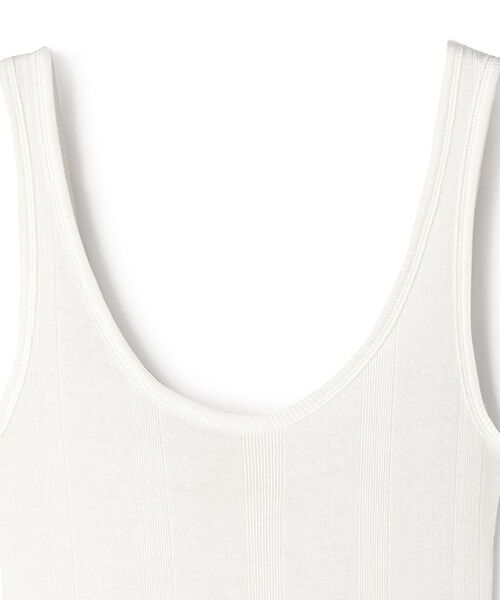 BIYOMA / ビヨーマ ロング・マキシ丈ワンピース | COTTON COMBI DRESS-ホワイト-0 | 詳細2