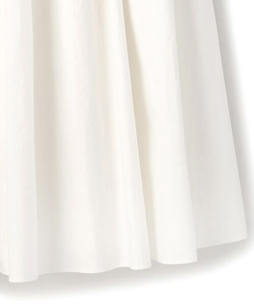 BIYOMA / ビヨーマ ロング・マキシ丈ワンピース | COTTON COMBI DRESS-ホワイト-0 | 詳細4