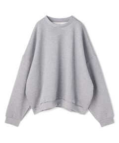 BIYOMA / ビヨーマ スウェット | SCUBA KNIT PULLOVER-グレー-F
