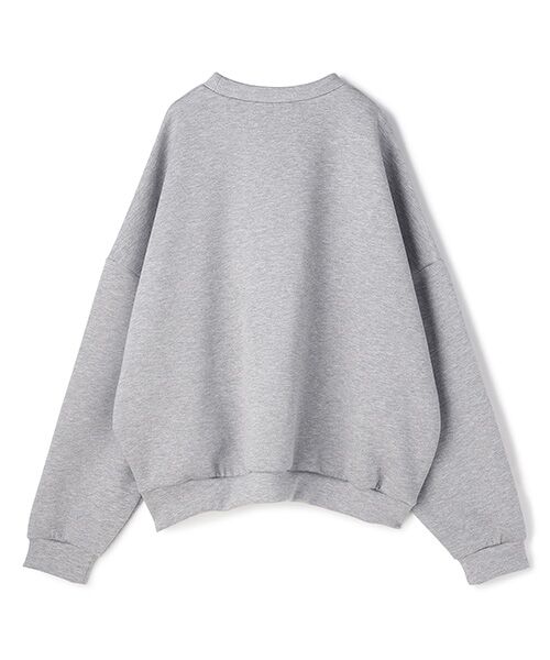 BIYOMA / ビヨーマ スウェット | SCUBA KNIT PULLOVER-グレー-F | 詳細6
