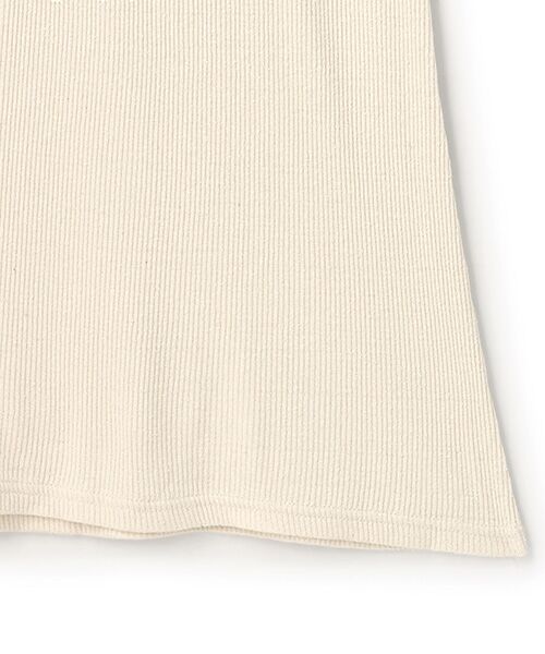 BIYOMA / ビヨーマ ロング・マキシ丈ワンピース | SILK RIB NO SLEEVE DRESS-ブラック-0 | 詳細4