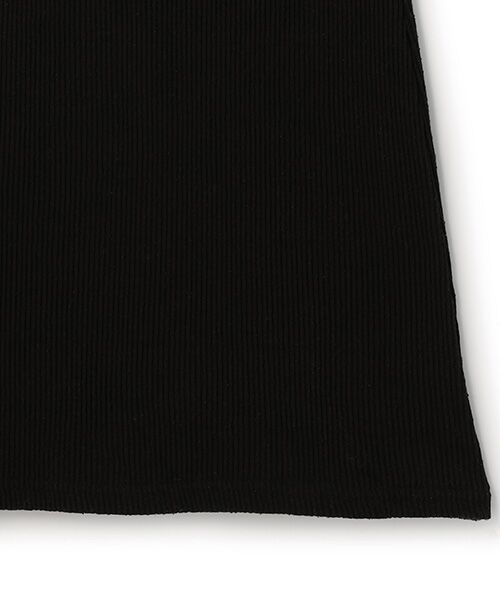 BIYOMA / ビヨーマ ロング・マキシ丈ワンピース | SILK RIB NO SLEEVE DRESS-ブラック-0 | 詳細9