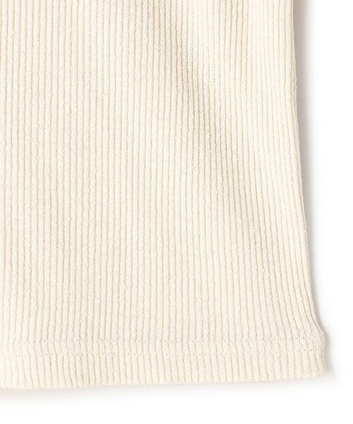 BIYOMA / ビヨーマ カットソー | SILK RIB LONG SLEEVE PULLOVER-ブラック-F | 詳細4