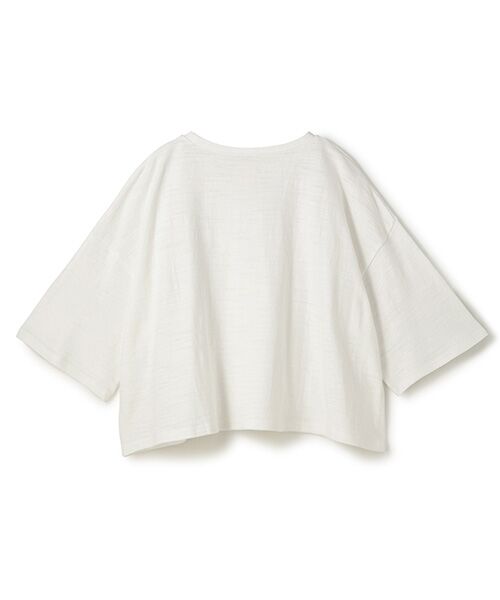BIYOMA / ビヨーマ Tシャツ | COTTON JERSEY SHORT SLEEVE PULLOVER-ホワイト-0 | 詳細1