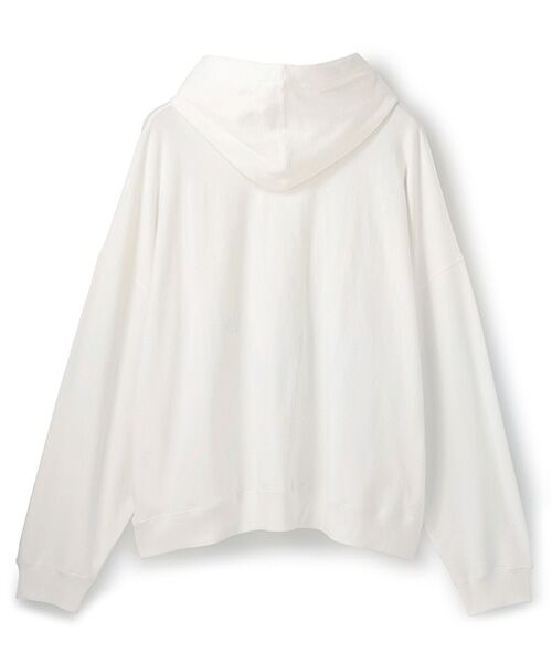 BIYOMA / ビヨーマ パーカー | HIGH TWISTED COTTON HOODIE-ブラック-F | 詳細1