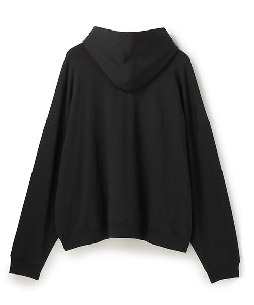 BIYOMA / ビヨーマ パーカー | HIGH TWISTED COTTON HOODIE-ブラック-F | 詳細7