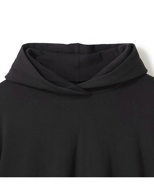 BIYOMA / ビヨーマ パーカー | HIGH TWISTED COTTON HOODIE-ブラック-F | 詳細10