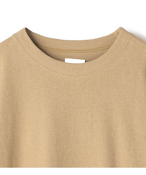 BIYOMA / ビヨーマ カットソー | COTTON LINEN RIB LOOSE SILHOUETTE PULLOVER-ベージュ-F | 詳細7
