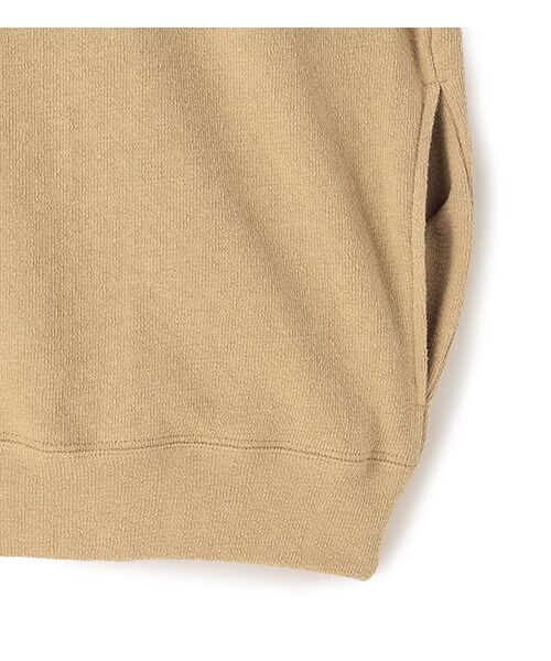 BIYOMA / ビヨーマ カットソー | COTTON LINEN RIB LOOSE SILHOUETTE PULLOVER-ベージュ-F | 詳細9