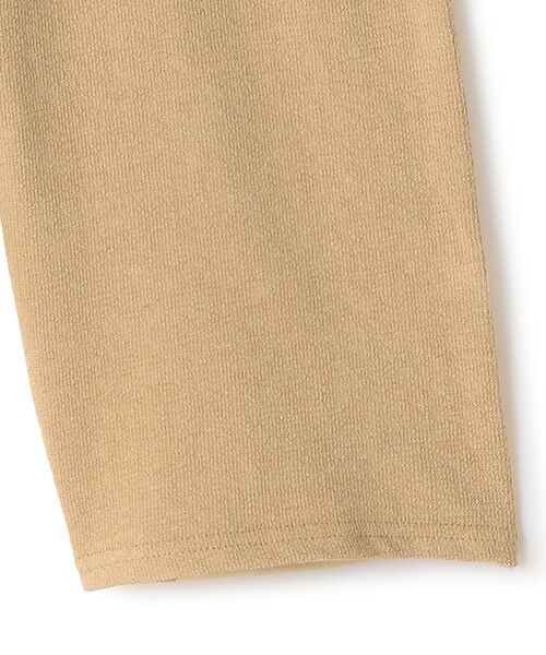 BIYOMA / ビヨーマ ショート・ハーフ・半端丈パンツ | COTTON LINEN RIB SHORT LEGGINGS-ナチュラル-F | 詳細9