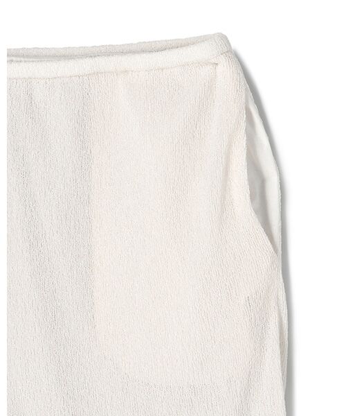 BIYOMA / ビヨーマ その他パンツ | POLYESTER POWDERY KNIT LACE COMBI PANTS-ブラック-0 | 詳細3