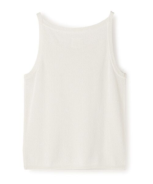 BIYOMA / ビヨーマ タンクトップ | POLYESTER POWDERY KNIT CAMISOLE-ホワイト-F | 詳細1